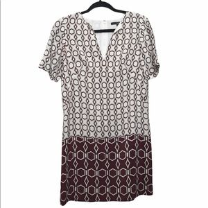 Retro Patterned Dress